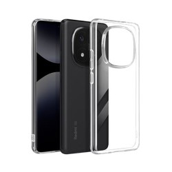 Capa de Silicone 360º para Xiaomi Redmi Note 14 Pro/Redmi Note 14 Pro Plus 5G Transparente